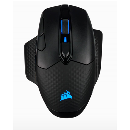 CORSAIR DARK CORE RGB PRO Wireless Mouse Datora pele