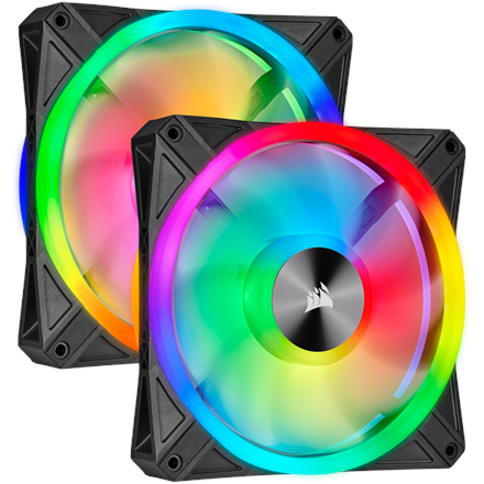 CORSAIR iCUE QL140 RGB 140mm Dual Fan aksesuārs datorkorpusiem