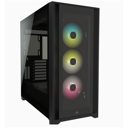 CORSAIR iCUE 5000X RGB Mid-Tower ATX Datora korpuss