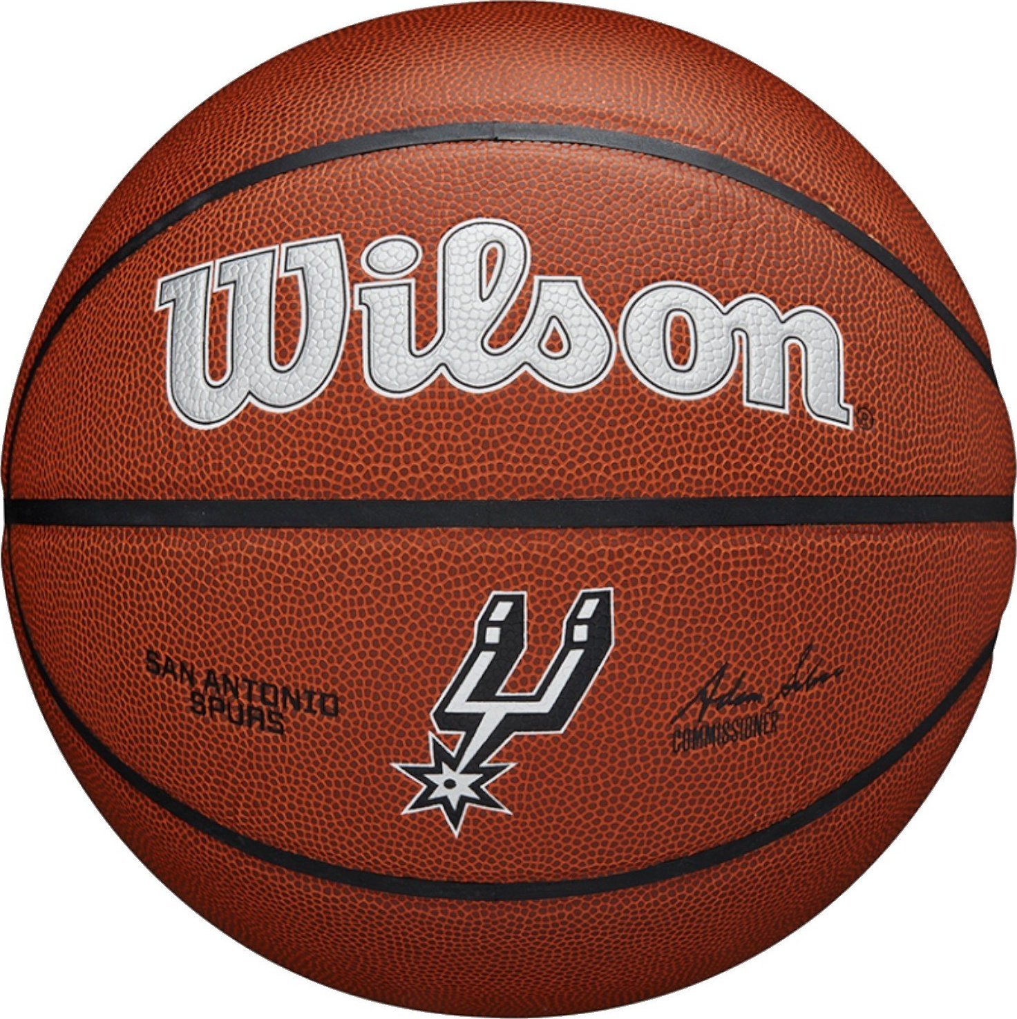 Wilson Wilson Team Alliance San Antonio Spurs Ball WTB3100XBSAN Brazowe 7 WTB3100XBSAN (194979034439) bumba