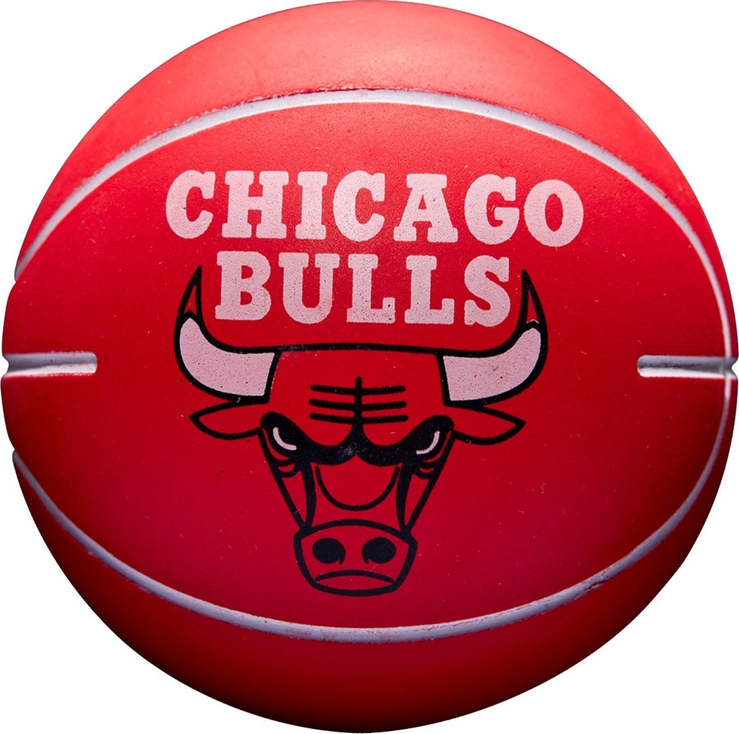 Wilson Wilson NBA Dribbler Chicago Bulls Mini Ball WTB1100PDQCHI Czerwone One size WTB1100PDQCHI (194979033265) bumba