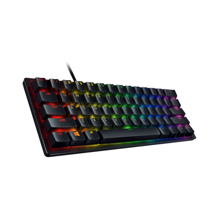 Razer Huntsman Mini 60% Optical Gaming Keyboard, Red Switch, Nordic layout, Wired, Black 8886419346760 klaviatūra