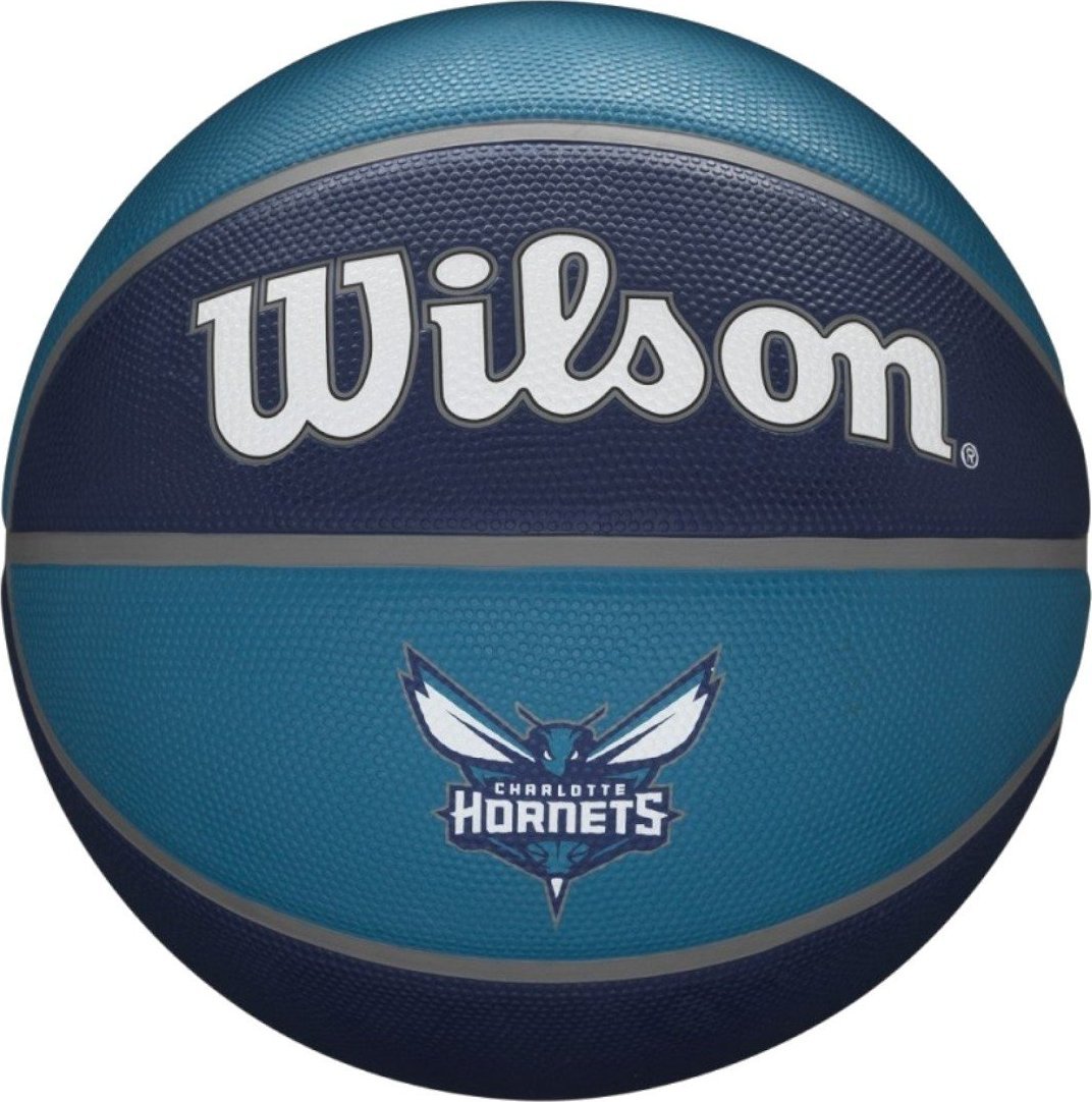 Wilson Wilson NBA Team Charlotte Hornets Ball WTB1300XBCHA Fioletowe 7 WTB1300XBCHA (194979033616) bumba