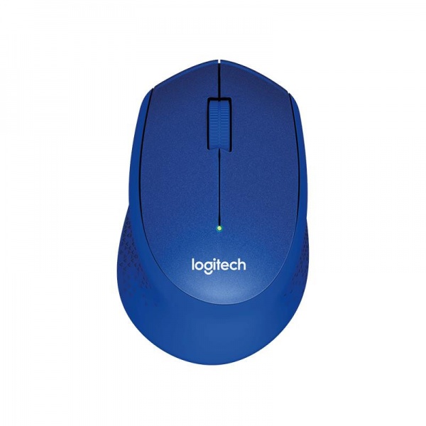 Logitech  M330 Silent Plus BLUE - IN-HOUSE/EMS,NO LANG,EMEA,RETAIL,2.4GHZ,M-R005 Datora pele