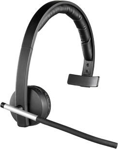 Logitech Wireless Headset Mono H820e austiņas