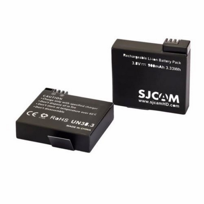 SJCam Oriģināls akumulators priekš Sporta Kameras M20 3.8V 900mAh (OEM) Sporta aksesuāri