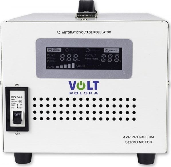 VOLTAGE STABILIZER AVR PRO 3000VA 3% nepārtrauktas barošanas avots UPS