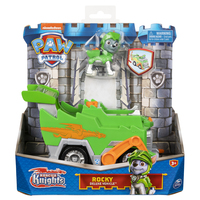 Spin Master promo PAW PATROL Rescue Knights Psi Patrol Rycerze Rocky Auto pojazd 6063588 Spin Master Rotaļu auto un modeļi