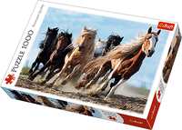 Puzzles 1000 elements Galloping Horses puzle, puzzle