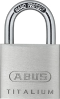 ABUS Titalium-Vorhangeschloss verschieden schliessend 30mm