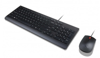 Lenovo 4X30L79909 keyboard Mouse included USB QWERTZ Polish Black klaviatūra