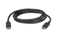 Aten DisplayPort rev.1.2 Cable 2L-7D03DP Black, DP to DP, 3 m kabelis video, audio