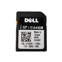 PC Dell Acc SD Card 64GB for IDSDM operatīvā atmiņa