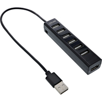 InLine - Hub - 7 x USB2.0 - Desktop (33293D) 4043718302130 USB centrmezgli