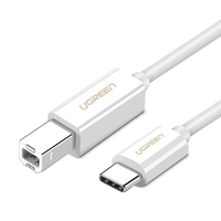 Ugreen USB C Cable 1 m White USB kabelis