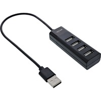 InLine 33293H - Hub - 4 x USB2.0 - Desktop (33293H) 4043718302178 USB centrmezgli