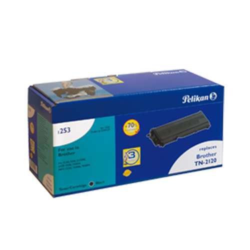 Toner Brother TN-2120  comp. Pelikan 1253HC black toneris