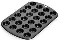 KAISER Inspiration mini-muffin pan 24 cups 38 x 27 cm Virtuves piederumi