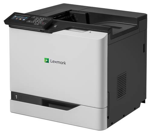 LEXMARK CX820de Farblaser-Multifunktionsgerat (A4, 4-in-1, Drucker, Kopierer, Scanner, Fax, Duplex, Netzwerk, e-task) printeris
