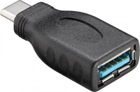Adapter USB Goobay USB-C - USB Czarny  (45395)