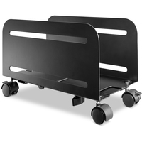 INLINE - Wagen für PC case - Stahl - Schwarz 4043718294053