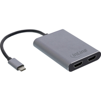 INLINE - Videoschnittstellen-Converter - USB-C (M) bis HDMI (W) - 10 cm - weiß - 4K Unterstützung 4043718292066