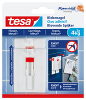 Tesa 1x2 Tesa Adjustable Adhesive Nail for Tiles & Metal 4kg 77767 biroja tehnikas aksesuāri