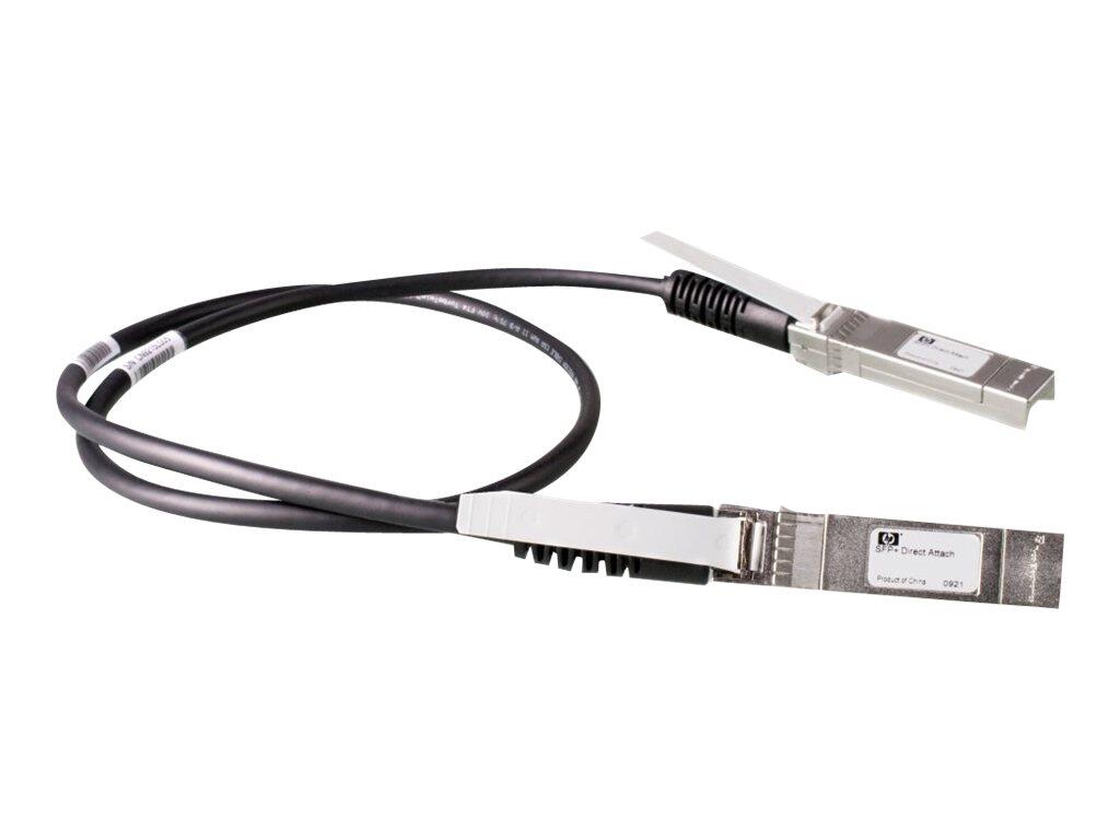 HPE X240 10G SFP+ SFP+ 3m DAC Cable datortīklu aksesuārs