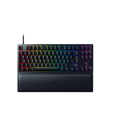 Razer Huntsman V2 Tenkeyless, Optical Gaming Keyboard, RGB LED light, Nordic, Black, Wired, Linear Red Switch klaviatūra