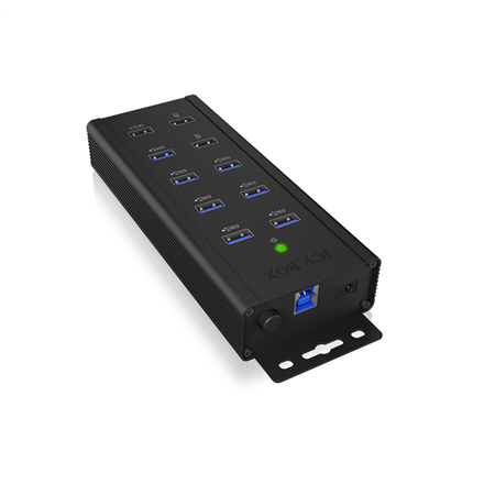 Hub  7-Port IcyBox USB 3.0 IB-HUB1703-QC3 inkl. 3 Ladeports USB centrmezgli