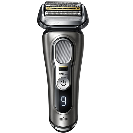 Braun Shaver 9465CC Operating time (max) 60 min, Wet & Dry, Graphite Vīriešu skuveklis