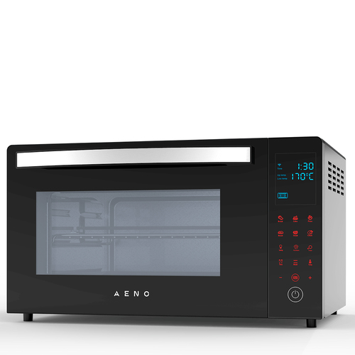AENO Oven EO1: 1600W, 30L, 6 automatic programs, Grill, Convection, 6 Heating Modes, Double-Glass Door, Time