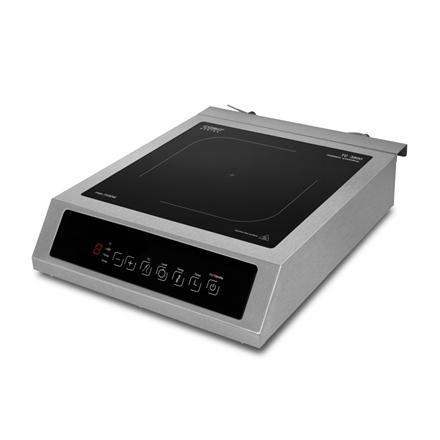 Caso Thermo Control Hob TC 3500 Number of burners/cooking zones 1, Induction, Touch control, Black/Stainless steel, Induction 4038437023718 plīts virsma