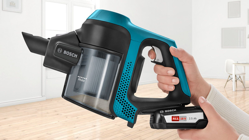 Bosch Vacuum cleaner Unlimited BBS611LAG  Handstick 2in1, 18 V, Operating time (max) 30 min, Blue 4242005238798 Putekļu sūcējs