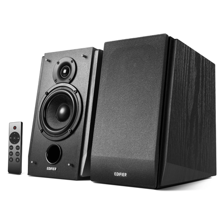 Edifier Subwoofer Supported Bookshelf Speakers R1855DB  Matte black, Bluetooth, Wireless connection datoru skaļruņi