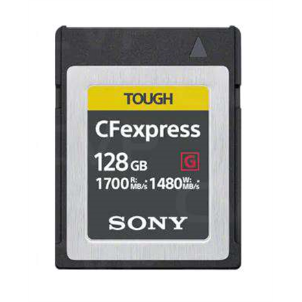 Sony CEBG128.SYM CEB-G Series CFexpress Type B Memory Card - 128GB atmiņas karte