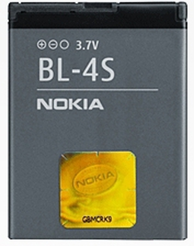 Nokia BL-4S Original Battery for X3 Li-Ion 860mAh (M-S Blist) akumulators, baterija mobilajam telefonam