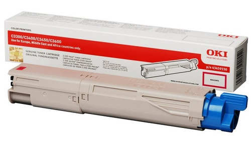 Toner OKI magenta | 2500pgs | C3300/3400/3450/3600 toneris