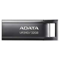 ADATA UR340 USB flash drive 32 GB USB Type-A 3.2 Gen 1 (3.1 Gen 1) Black USB Flash atmiņa