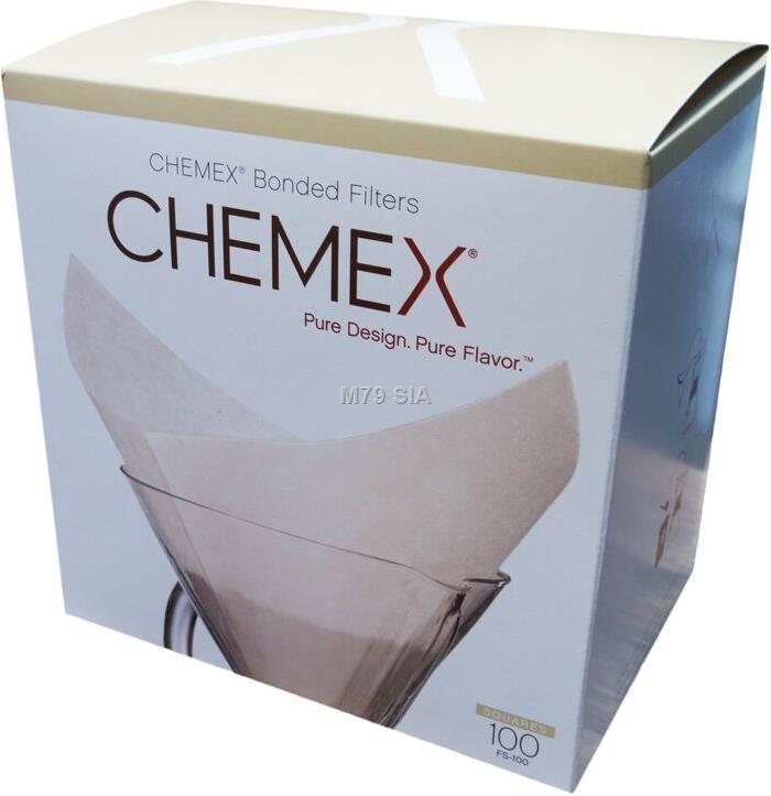 Chemex, 100 gab. - Salociti kafijas filtri piederumi kafijas automātiem