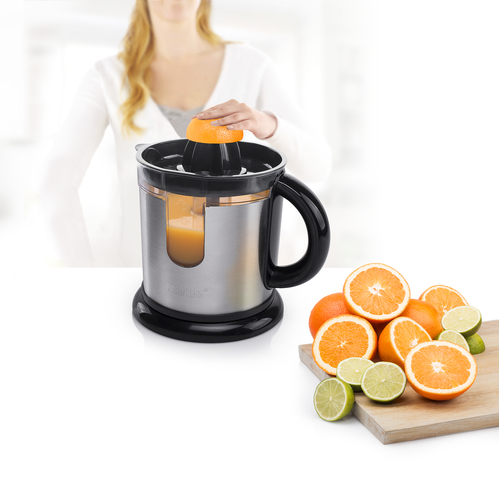 Citrus juicer Princess  01.201975.01.001 (40 W; 1,2 litres; Silver) Sulu spiede