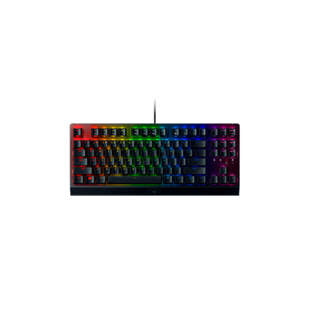 Razer BlackWidow V3, Gaming keyboard, RGB LED light, RU, Black, Wired 8886419346074 klaviatūra