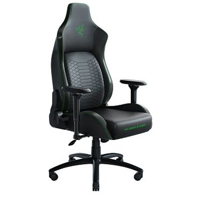 Razer Iskur  Ergonomic Gaming Chair  Black/Green, XL datorkrēsls, spēļukrēsls