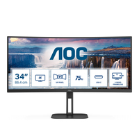 AOC CU34V5C/BK 34inch monitor monitors