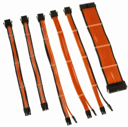 Kolink Core Adept Braided Cable Extension Kit - Orange Barošanas bloks, PSU
