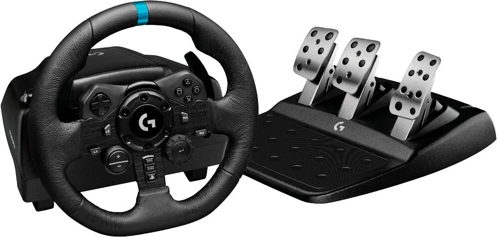 LOGI G923 Racing Wheel and Pedals PS4 spēļu konsoles gampad