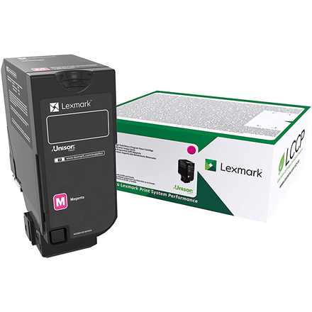 Lexmark 75B20M0 Lasertoner 10000 pages Magenta Lasertoner / Patrone (75B20M0) toneris