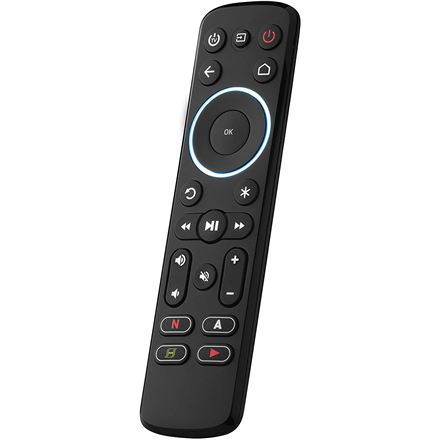 ONE For ALL URC7935 Streaming Remote For Use With  TV/LCD/LED/Plasma Audio/Amplifier/Soundbar/Hi-Fi Streaming Box (Apple TV, Roku, Kodi) 871 TV aksesuāri