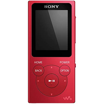 Sony Walkman NW-E394B MP3 Player, 8GB, Red 4548736107656 multimēdiju atskaņotājs