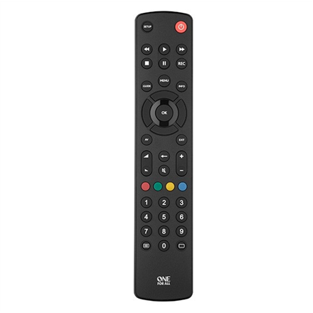 ONE For ALL 1, Universal Contour TV Remote 8716184064982 TV aksesuāri